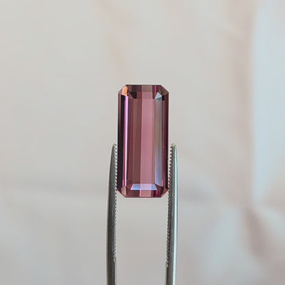 Brazilian Tourmaline (Pink) Rectangular Faceted Cut