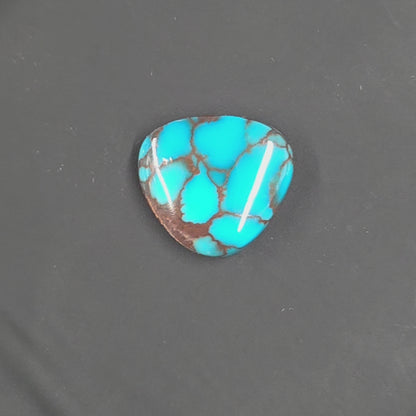 Stabilized Egyptian Prince Turquoise Triangular