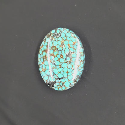 Natural Kingman Turquoise Oval