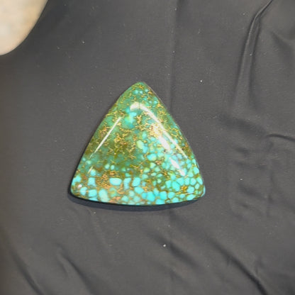 Stabilized Kingman Red Web Turquoise