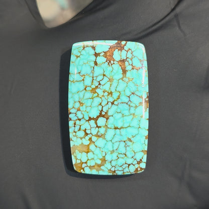 Stabilized #8 Turquoise Rectangular
