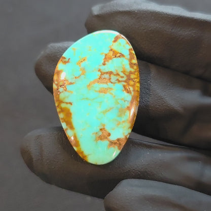 Stabilized Kingman Turquoise Freeform