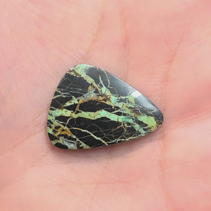 Natural Blackjack Turquoise Triangular
