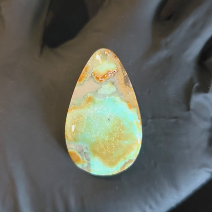Stabilized Supernova Turquoise Cabochon