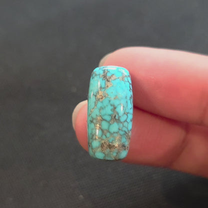 Natural Kingman Turquoise Rectangular