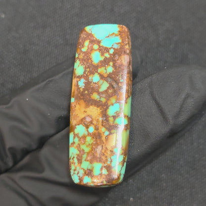 Stabilized Kingman Turquoise Rectangle Cabochon