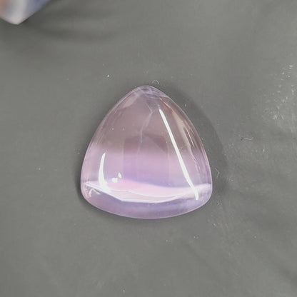 Natural Purple Chalcedony Triangular