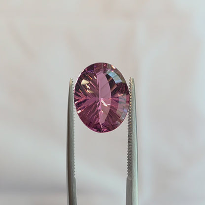 Brazilian Tourmaline (Pink) Oval Faceted Cut
