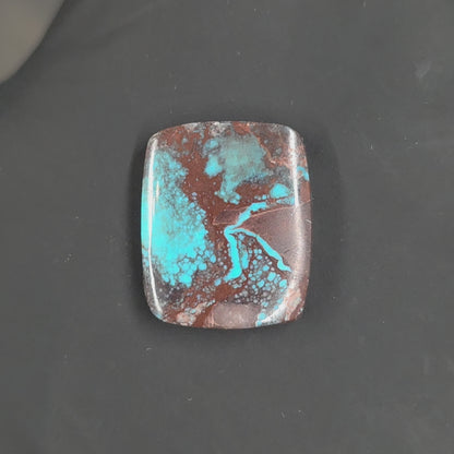 Stabilized Bisbee Turquoise Rectangular