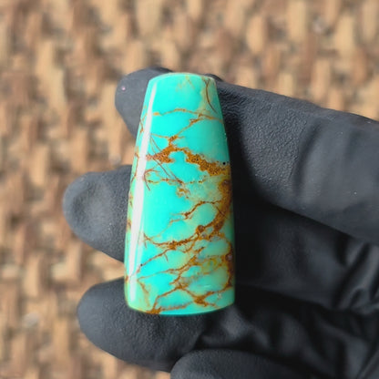 Stabilized Kingman Turquoise Freeform