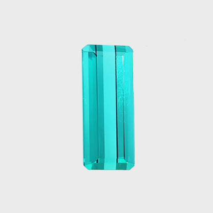 Brazilian Tourmaline (Green) Rectangular Faceted Cut