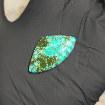 Stabilized Kingman Red Web Turquoise