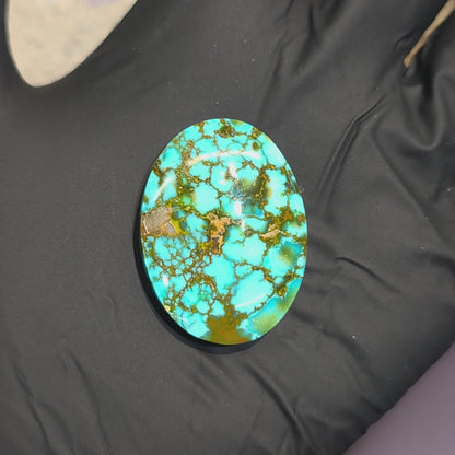Stabilized Kingman Red Web Turquoise