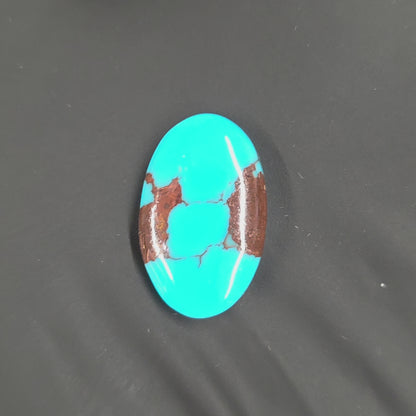 Stabilized Egyptian Prince Turquoise Oval