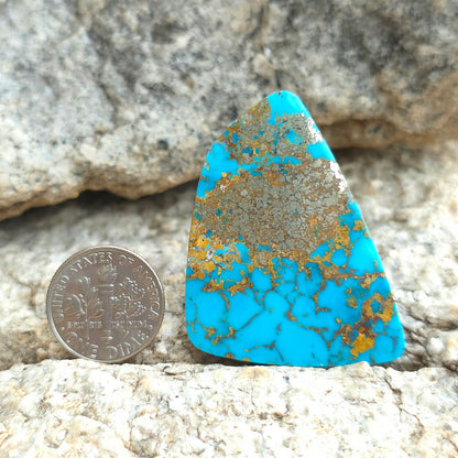 Natural Morenci Turquoise Freeform