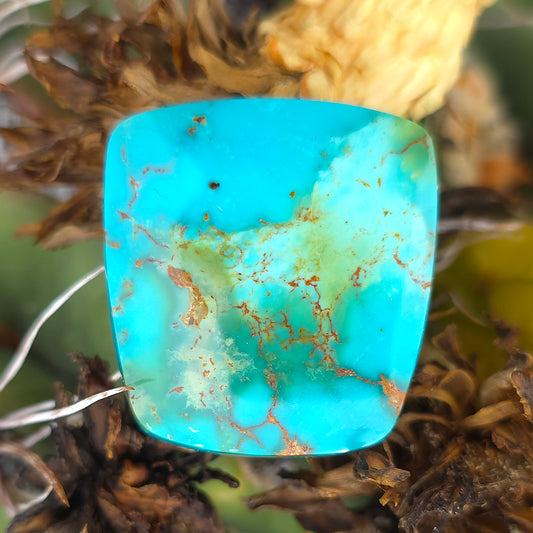 Stabilized Kingman Turquoise Freeform