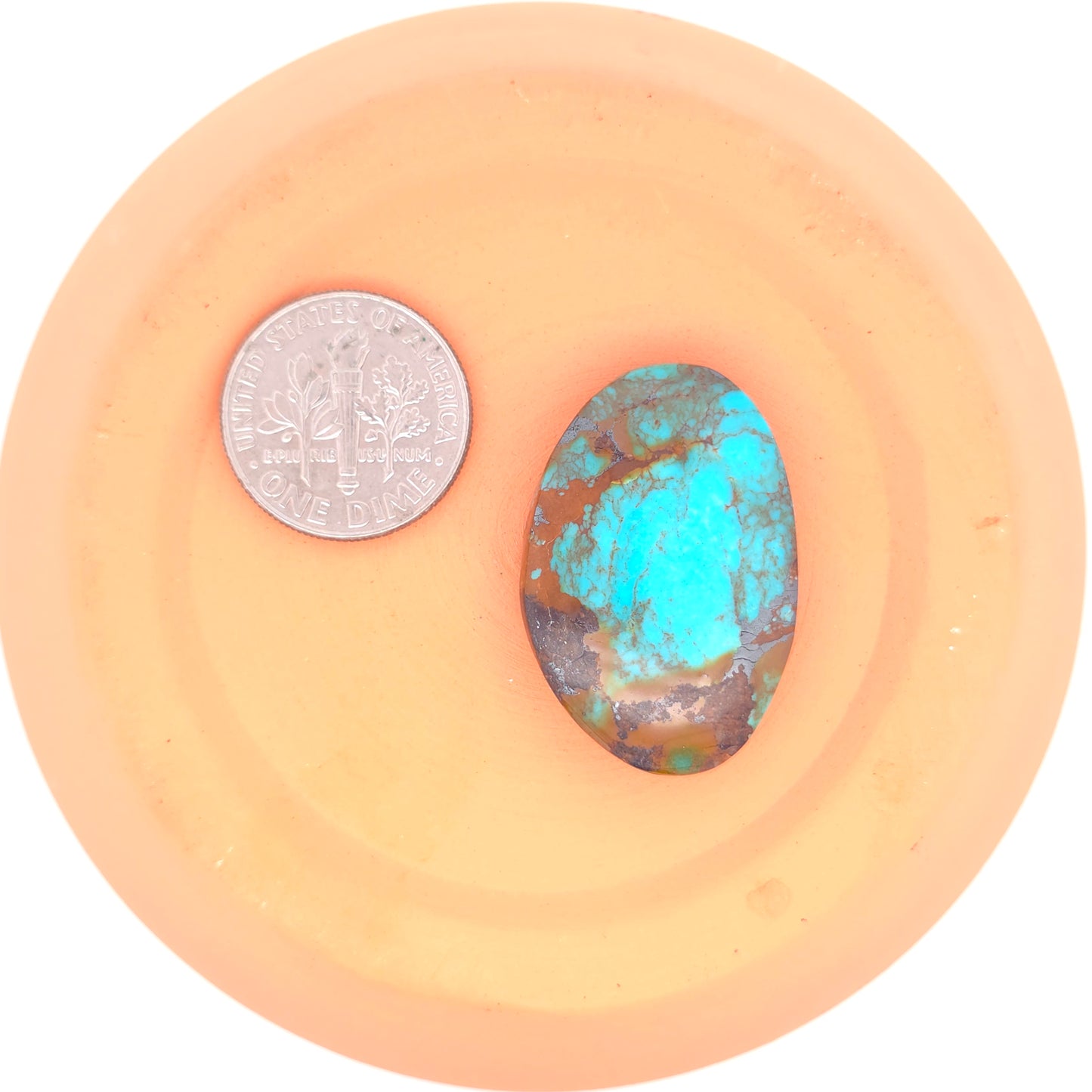 Stabilized Kingman Turquoise Cabochon