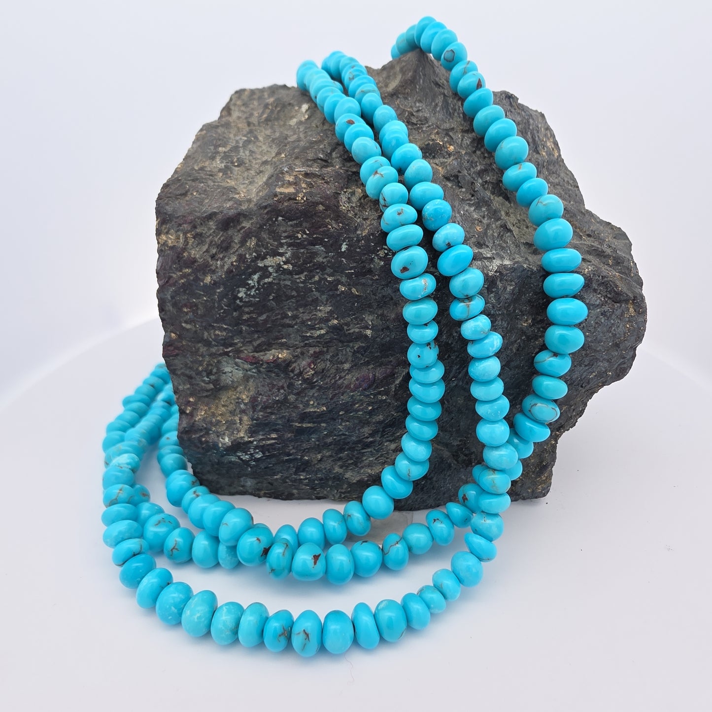 Stabilized Egyptian Prince Turquoise Clear Blue Nuggets