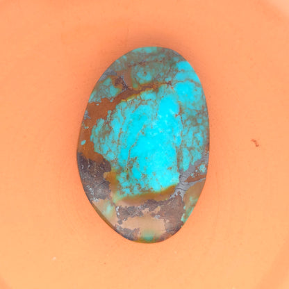 Stabilized Kingman Turquoise Cabochon
